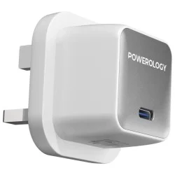 Powerology qx 45w pocket-sized gan adapter _ white